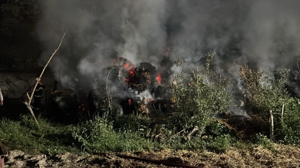 Incendiu la Irina