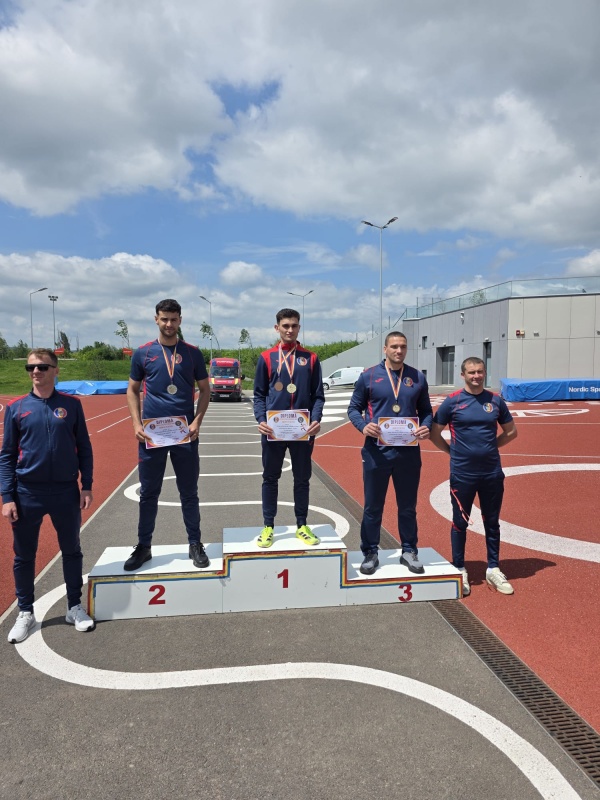 Pompierii sătmăreni, pe podium la etapa finală a Campionatului de Atletism și Cros – Cupa ASPR 2026