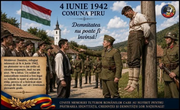 4 Iunie 1942 – Român bătut de plutonier maghiar pentru că nu a știut să cânte ungurește