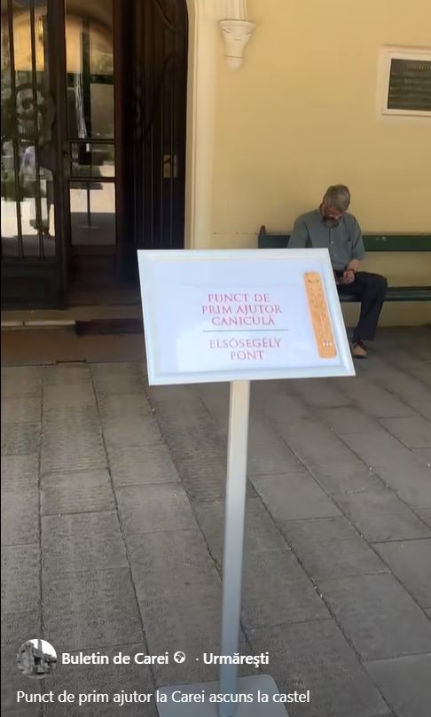 Sunteți de acord cu locul de amplasare al punctelor de prim ajutor la Carei?