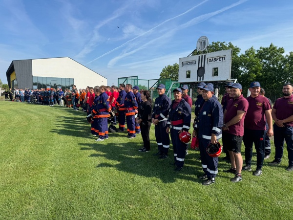 Competiția serviciilor voluntare și private pentru situații de urgență, organizată de ISU Satu Mare pe Stadionul Municipal Carei nu a fost anunțată în prealabil