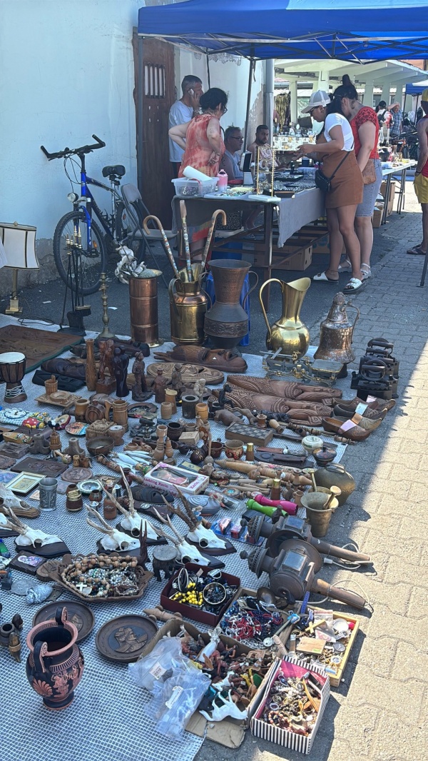 VIDEO. Târg  de vechituri – Bazar cu comori la Carei
