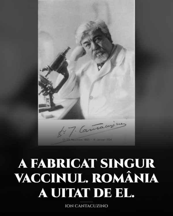A fabricat singur vaccinul. România l-a uitat