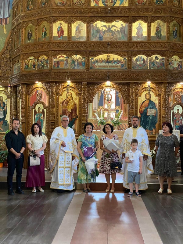 Momente emoționante la Catedrala Ortodoxă “Sfântul Mucenic Dimitrie Izvorâtorul de Mir” din Carei
