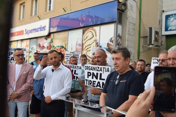Președintele PNL Tiream nu a delegat pe nimeni la protestul PNL Carei