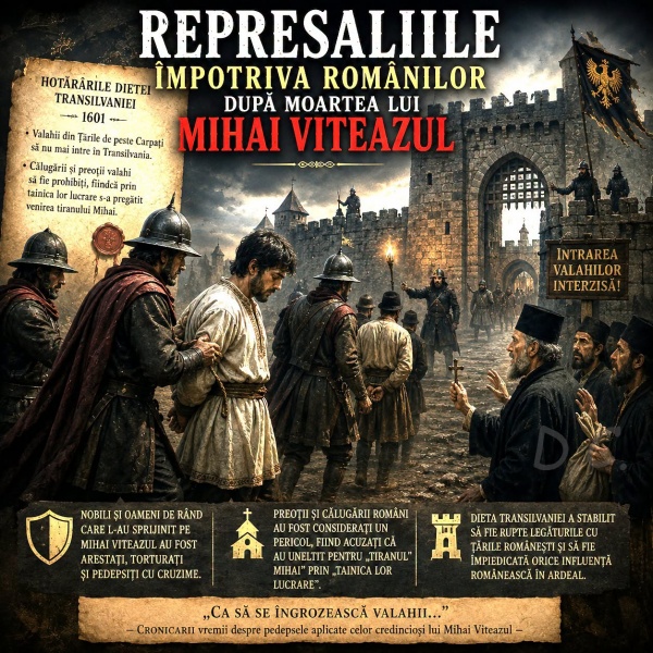 Teroarea de după Mihai Viteazul: Când „să se îngrozească valahii” a devenit lege în Transilvania